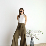 ARIANE – WOMEN’S WIDE-LEG LINEN PANTS