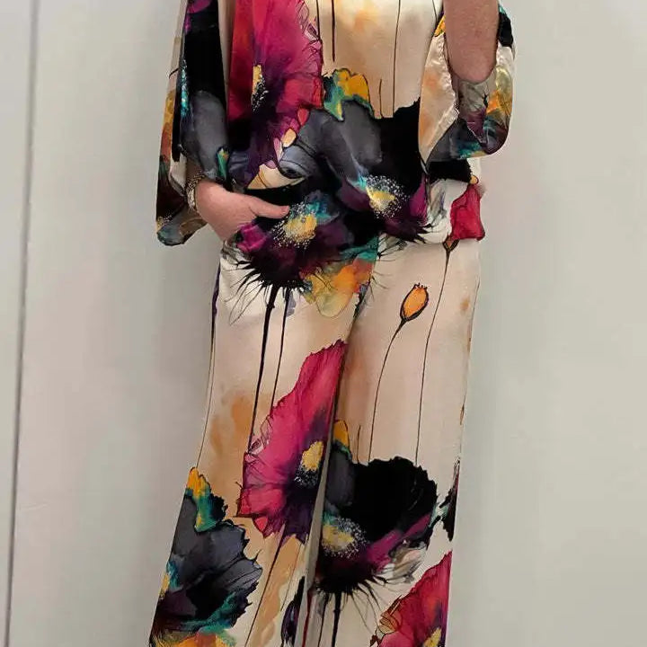 Mia | Luxe Wide-Leg Set